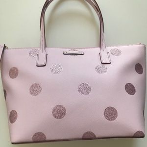 Kate Spade Haven Lane Glitter Dot Bag